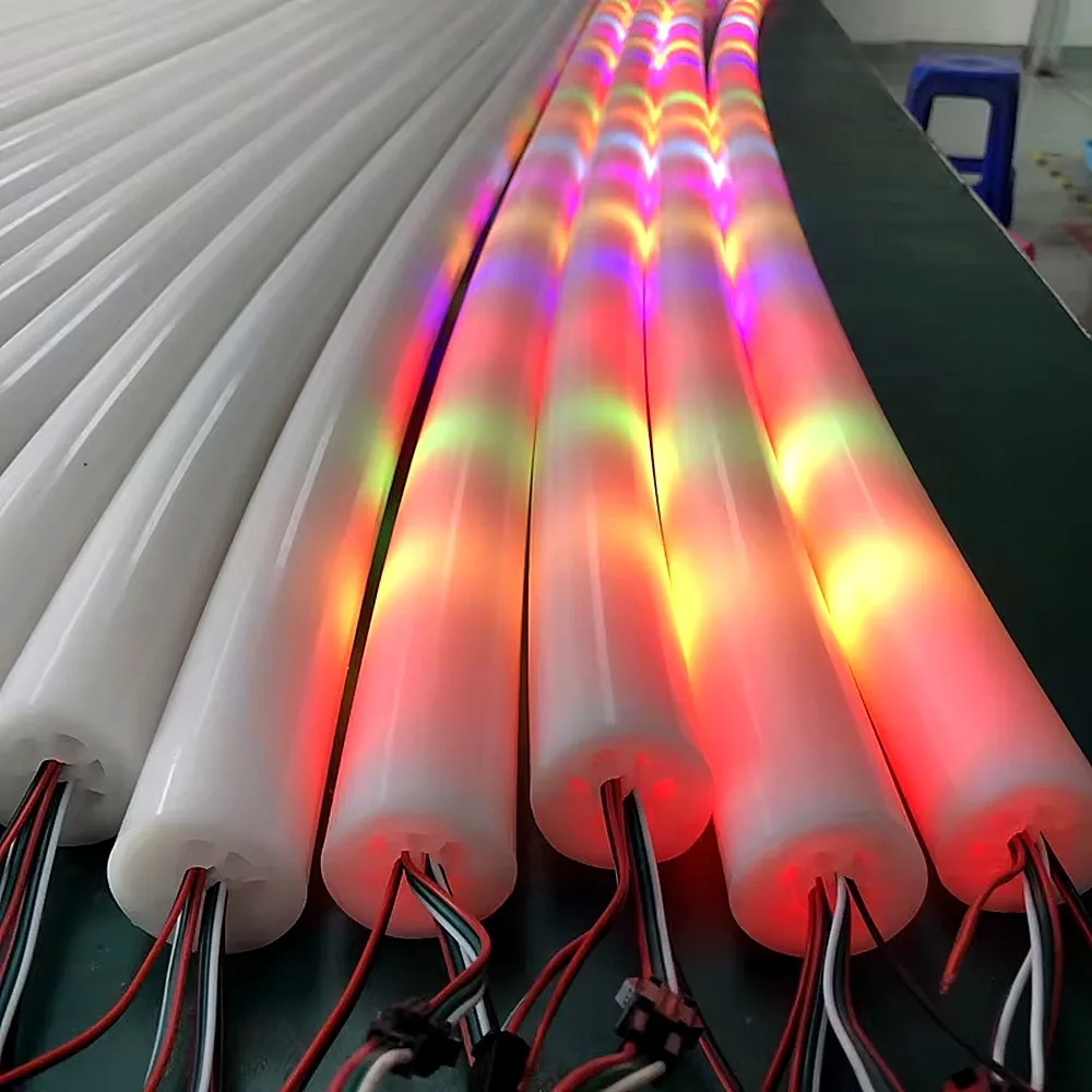 360-degree 3D 40mm RGB LED Neon Strip