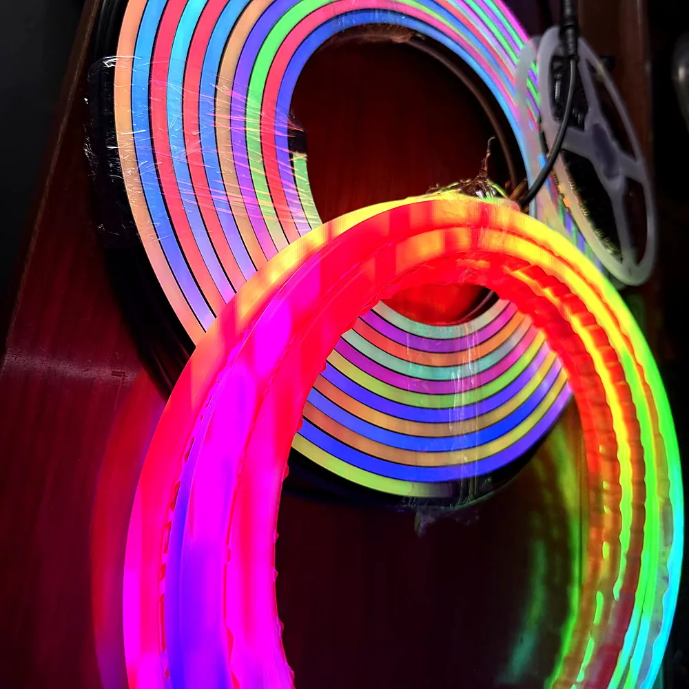 Black-Edge RGB LED Neon Strip
