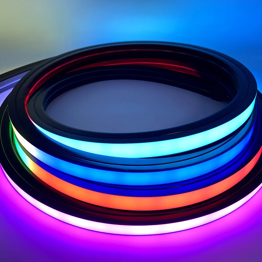 20mm Black-Edge RGB LED Neon Strip