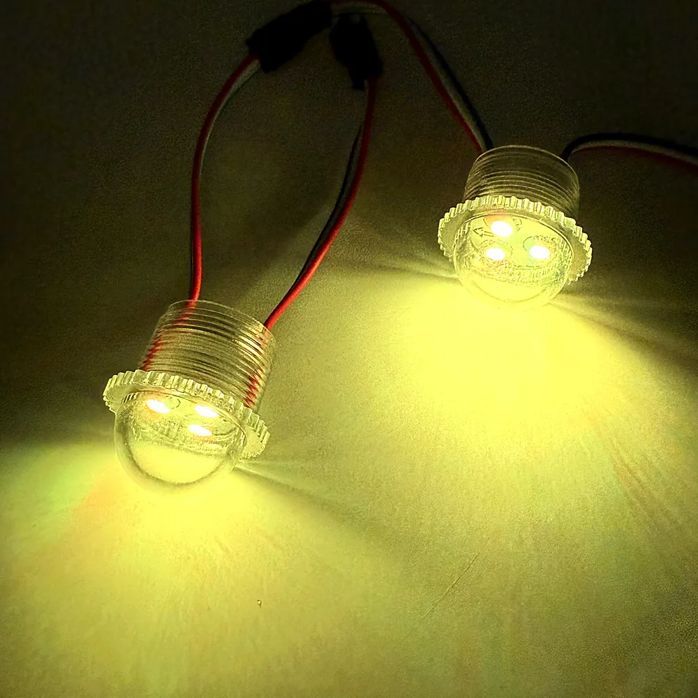 26mm Clear RGB LED Point Light