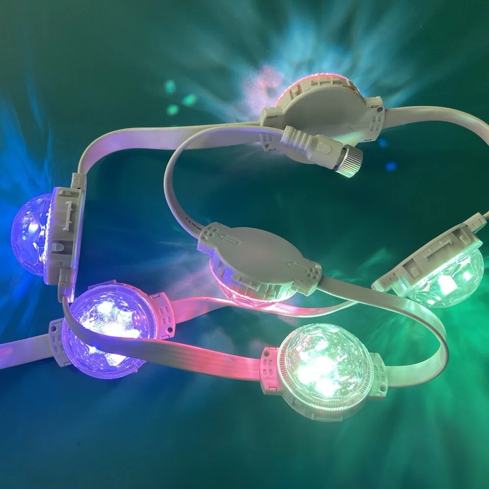 50mm Diamond RGB LED Point Light